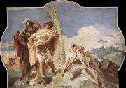 Giovanni Battista Tiepolo Rinaldo Abandoning Armida oil painting on canvas